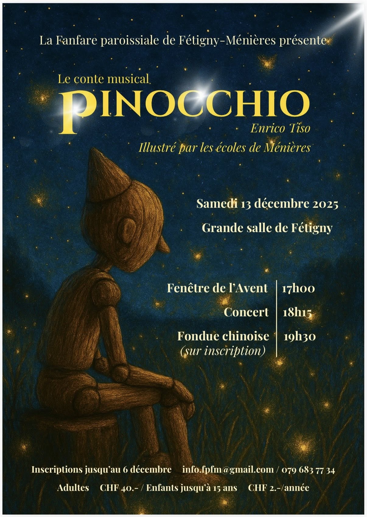 Fenêtre de l'Avent + Concert de Noël